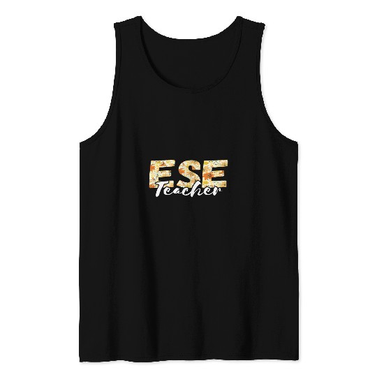 ESE Teacher Back To School Exceptional Student Education 3 Tank Tops