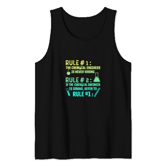 chemicals Engineer Engineering 53 Tank Tops
