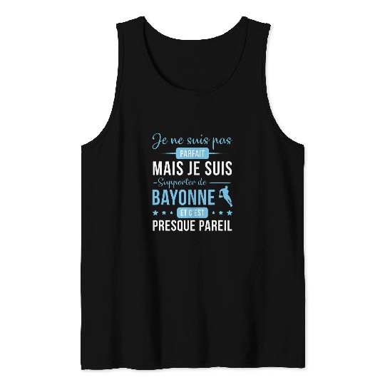 Bayonne Rugby Supporter Humour Tank Tops