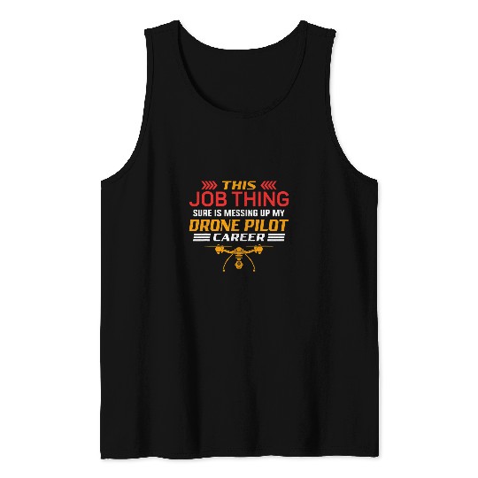 Drone Pilot 5 Tank Tops