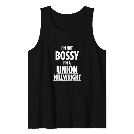 Union Millwright Industrial Mechanic Worker 23 Tank Tops
