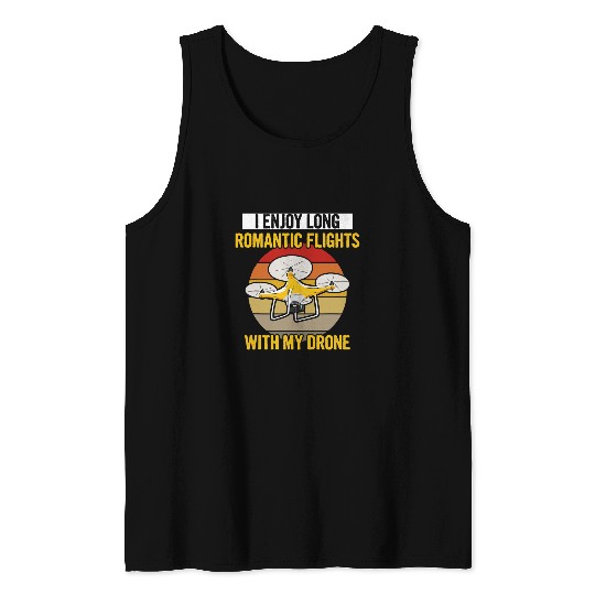 Drone Design for a Drone Pilot Tank Tops