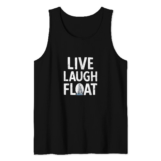 Sailboat Captain Boat Sailing For A Sailor 4 Tank Tops