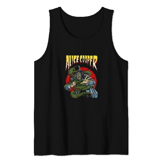 Alice Cooper Comic Book Tank Tops