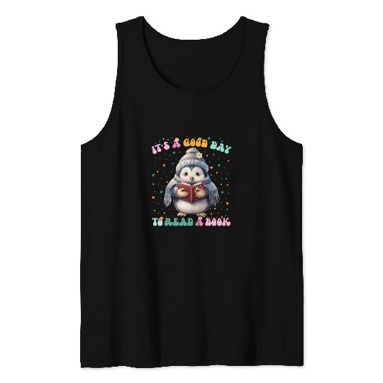 Its a good day to read a book Cool quote About literature 1 Tank Tops