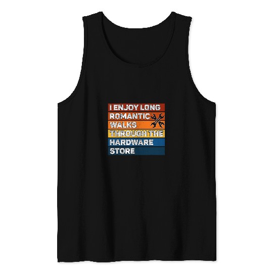 Romantic Walks Hardware Store Handyman Craftsman Woodworker 3 Tank Tops