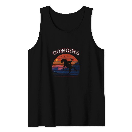 My Therapist Live In A Barn Cowboy Rodeo 1 Tank Tops