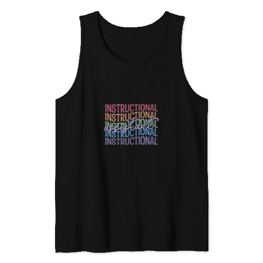 Instructional Assistant School Teacher Assistant 7 Tank Tops
