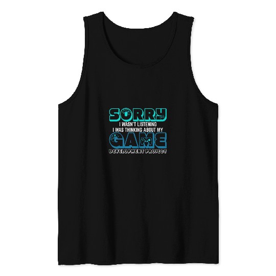 Gaming Coder Debugging Programmer Multiplayer Dev Developer Tank Tops