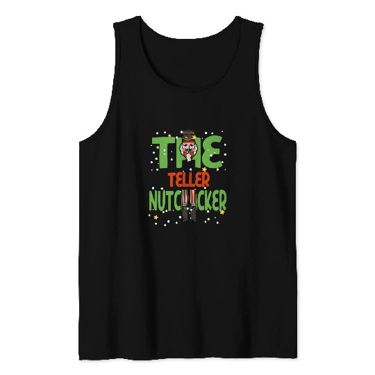 The Teller Nutcracker Funny Christmas Family Pajama Tank Tops