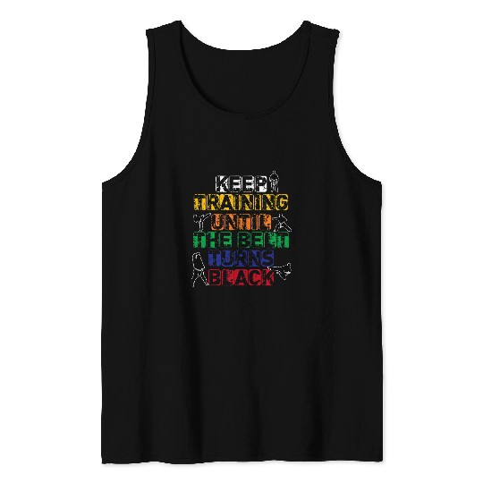 Karate Teacher Training Jiu Jitsu Belt Tae Know Do Belt Tank Tops