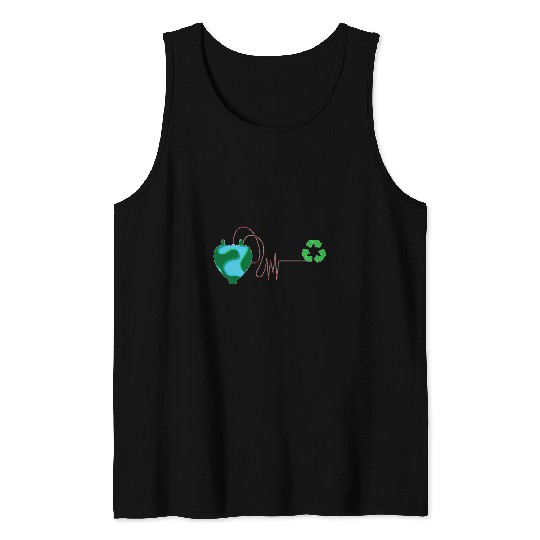 Earth Day Environment Day Recycle nurses Doctor Teacher Tank Tops