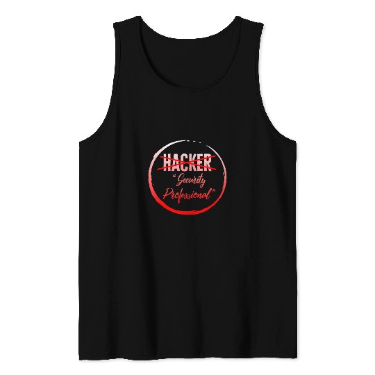 Programmer Security Professional Tee Funny Computer Tank Tops