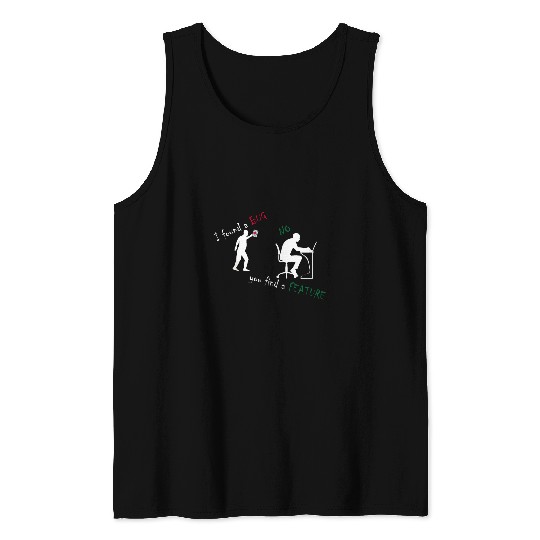 Fun programmer computer science for IT and technicians Tank Tops