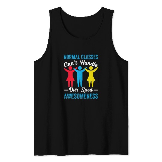 Special Education Teacher SPED Teacher Tank Tops