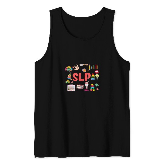 speech language pathologist pediatric scope of practice slp Tank Tops