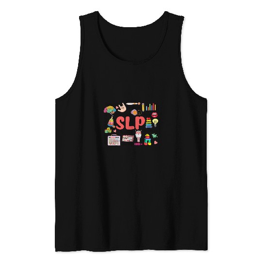 speech language pathologist pediatric scope of practice slp Tank Tops