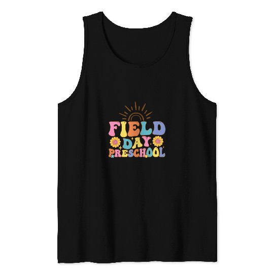 Field Day Preschool  for Teacher Kids Field Day Tank Tops