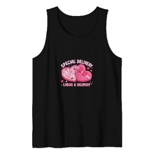 special delivery labor delivery valentines day nurses nicu 1 Tank Tops