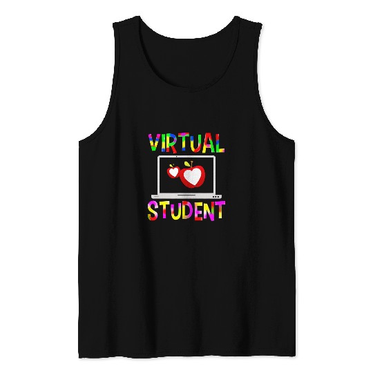 Virtual Student Back To School Tank Tops