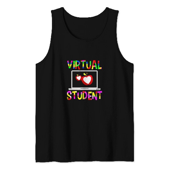 Virtual Student Back To School Tank Tops