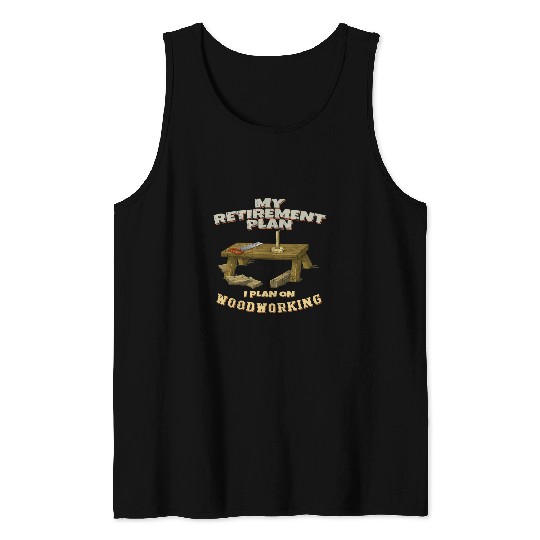 Woodworking Grandparents Woodworker Grandma Wooden Table Saw Tank Tops
