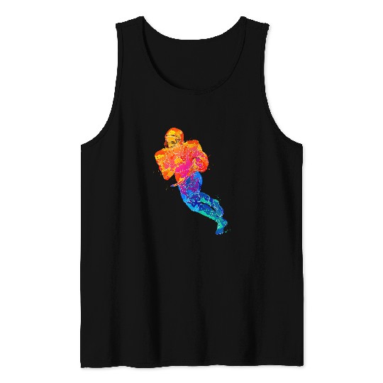 Football Play Football Sports Ball Game Day Rugby Tank Tops