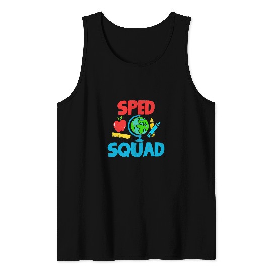 SPED Special Education SPED Teacher Student 1 Tank Tops