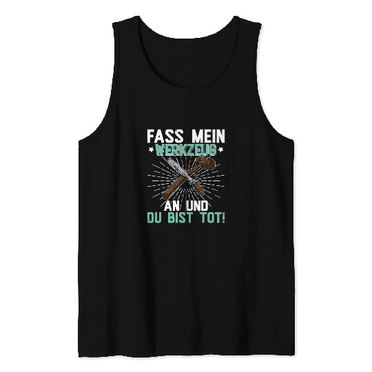 Sawmill Carpenter Carpenter Woodworker Chainsaw Profession Tank Tops