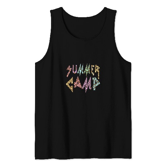 Trendy SUMMER CAMP Campnurses Director Team Girls Tank Tops