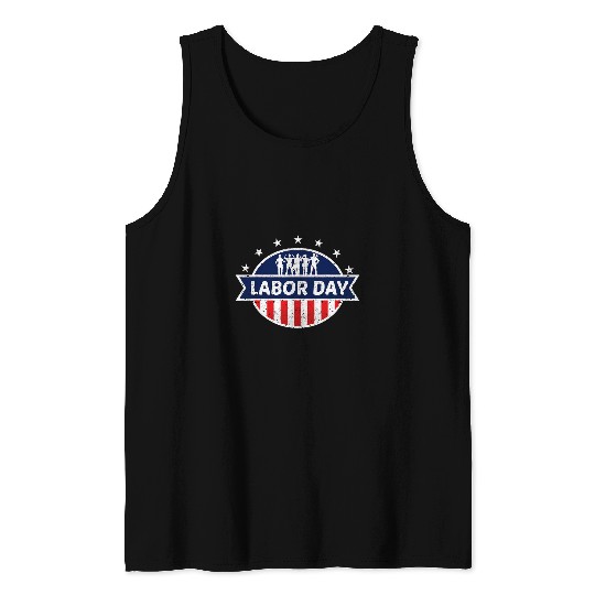 Union Worker Labor Day 3 Tank Tops