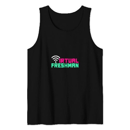 Virtual Freshman Online College Student Online Learning 1 Tank Tops