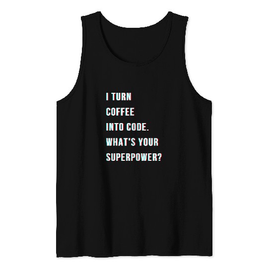 Programmer Software Developer Debugging Coder Dev Tank Tops