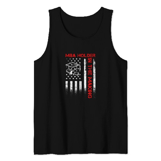 MBA Student Business Degree Graduation 142 Tank Tops