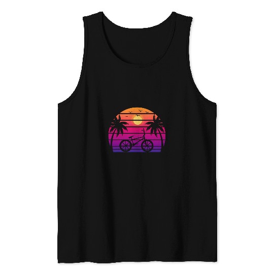 Bmx 80s Rad BMX freesstyle Race Bike Rider bmx Tank Tops