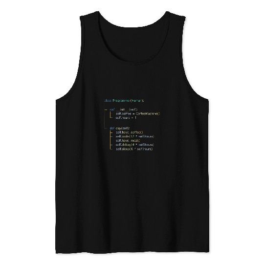 Python Programmer Day In The Life Coding Computer Science Tank Tops