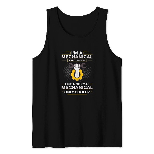 Mechanical Engineering Technology Manager Engineer Student 13 Tank Tops