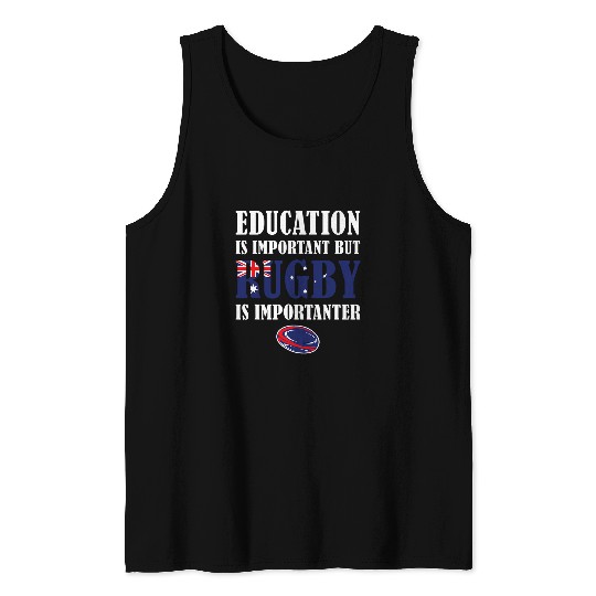 But Rugby Is Importanter Australia Rugby Tank Tops