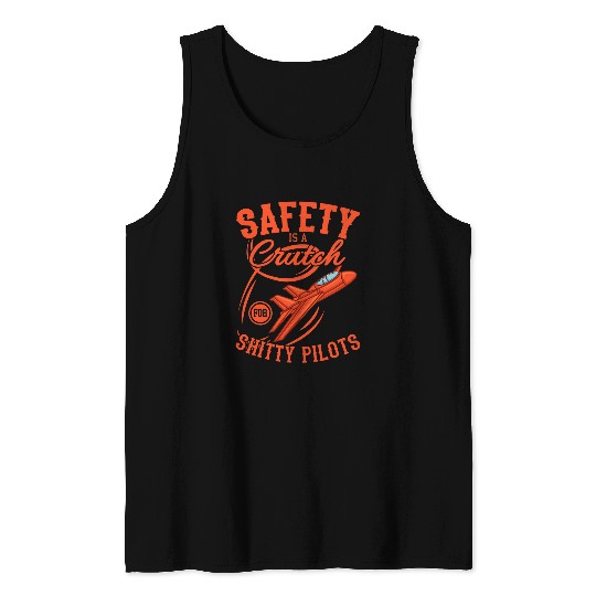 Flight Student Funny Student Pilot Aviation Training Aviator 1 Tank Tops