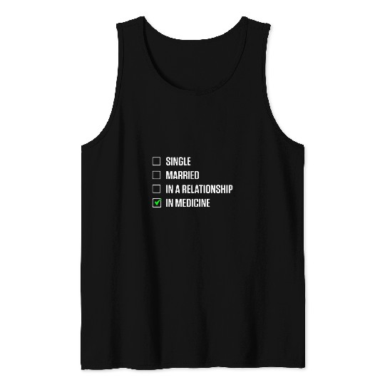 Med School medicals Doctor MD Degree Graduation 84 Tank Tops