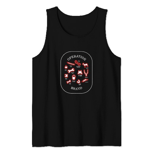 Writer Operation Brand Writers Cramp Horse Ankle Bone Connec Tank Tops