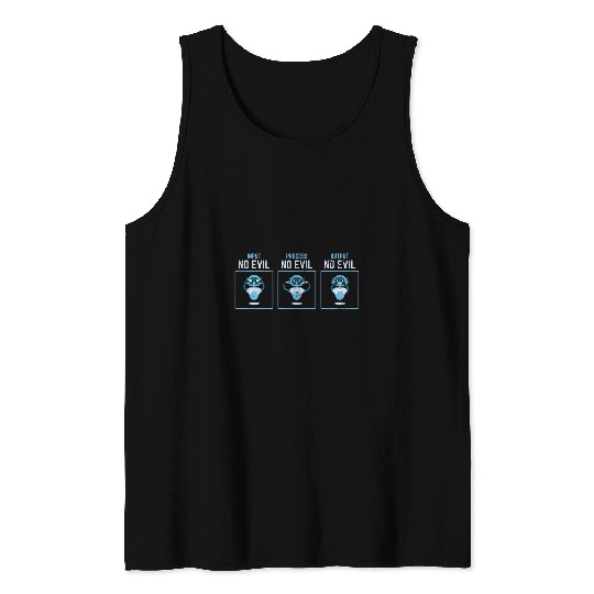 Wise Robots Computer Programmer Engineer Software Developer Tank Tops
