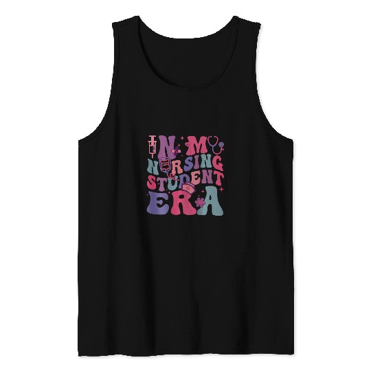In My Nursing Student Era 2 Sided Future nurses In Progress Tank Tops