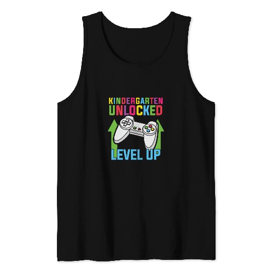 VIDEO GAMER Graduation Student Teacher Last Day School Kids 4 Tank Tops