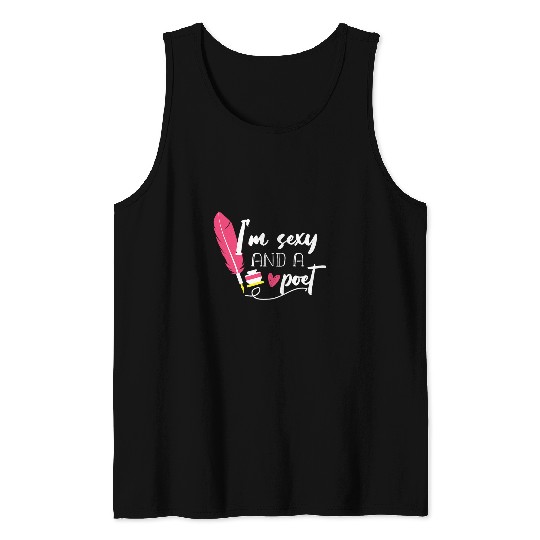 Literature and Poetry Design for Women and Girls 1 Tank Tops