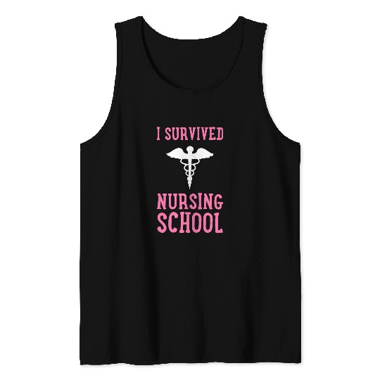 Nursing School Future nurses Student Graduation Vintage Tank Tops