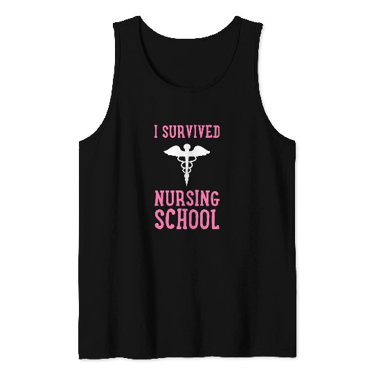 Nursing School Future nurses Student Graduation Vintage Tank Tops