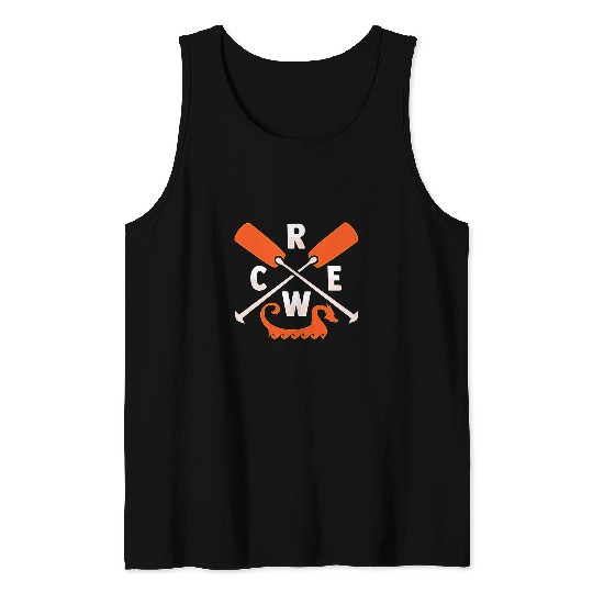 Crew Design for a Dragon Boat Paddler Tank Tops
