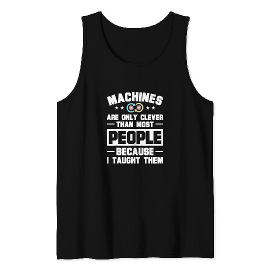 Machine Learning Engineer AI Specialist AI Programmer Tank Tops