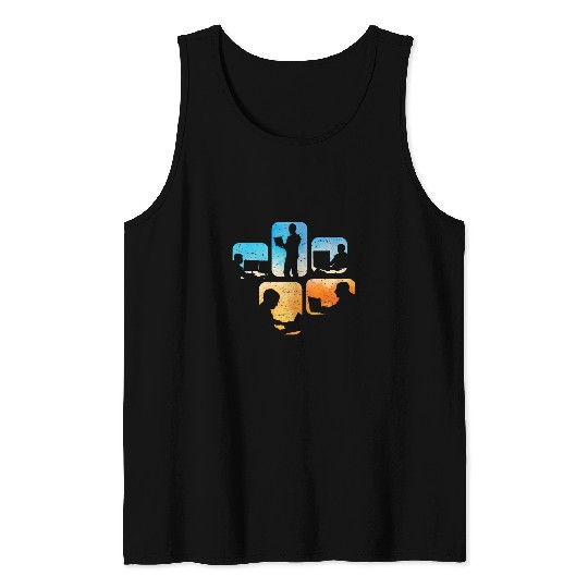 Software Engineer Essentials Coding Coder Programmer 1 Tank Tops